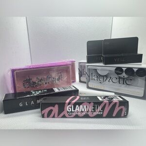 Magnetic lashes and Liner. Glamnetic and Velour